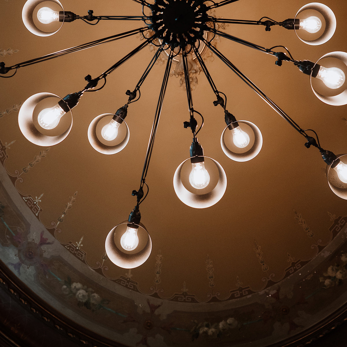 Plafondlamp Tonone BOLT Chandelier 12 arm