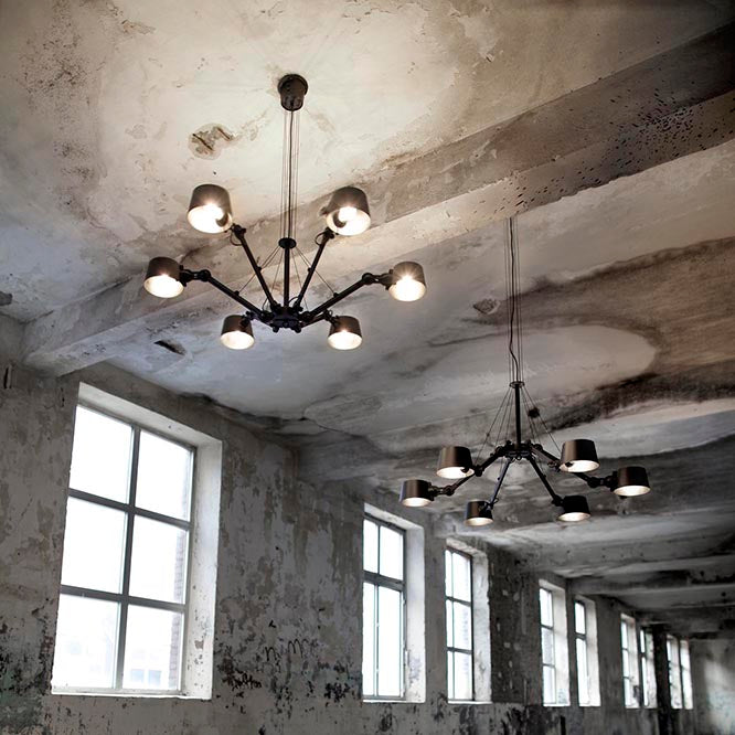 Plafondlamp Tonone BOLT Chandelier 6 arm