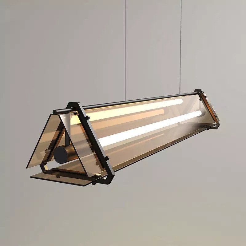 Lineaire Plafondlamp Glas 4207gl