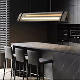 Lineaire Plafondlamp Glas 4207gl