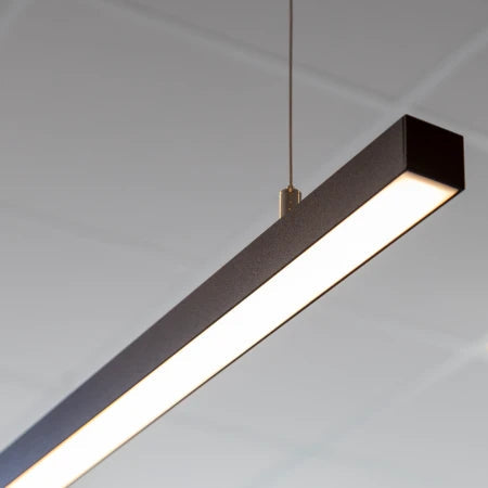 Lijnverlichting Nexus Beam 53x53 mm. zwart