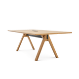 Vergadertafel MDD Viga houtfineer